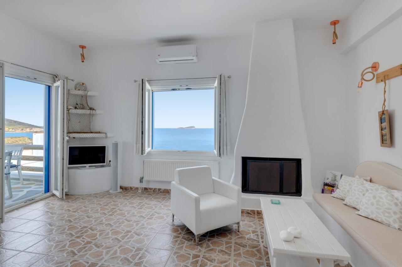 Endless Blue From Syros - Fabrika Resort House 1 Vári 外观 照片