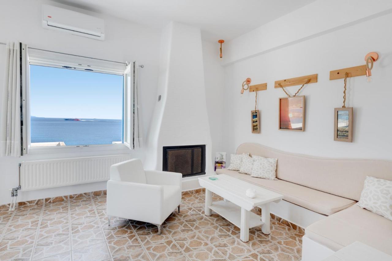 Endless Blue From Syros - Fabrika Resort House 1 Vári 外观 照片